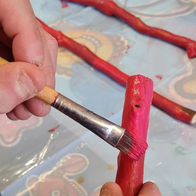 Encadrement oeuvre impression à la cire